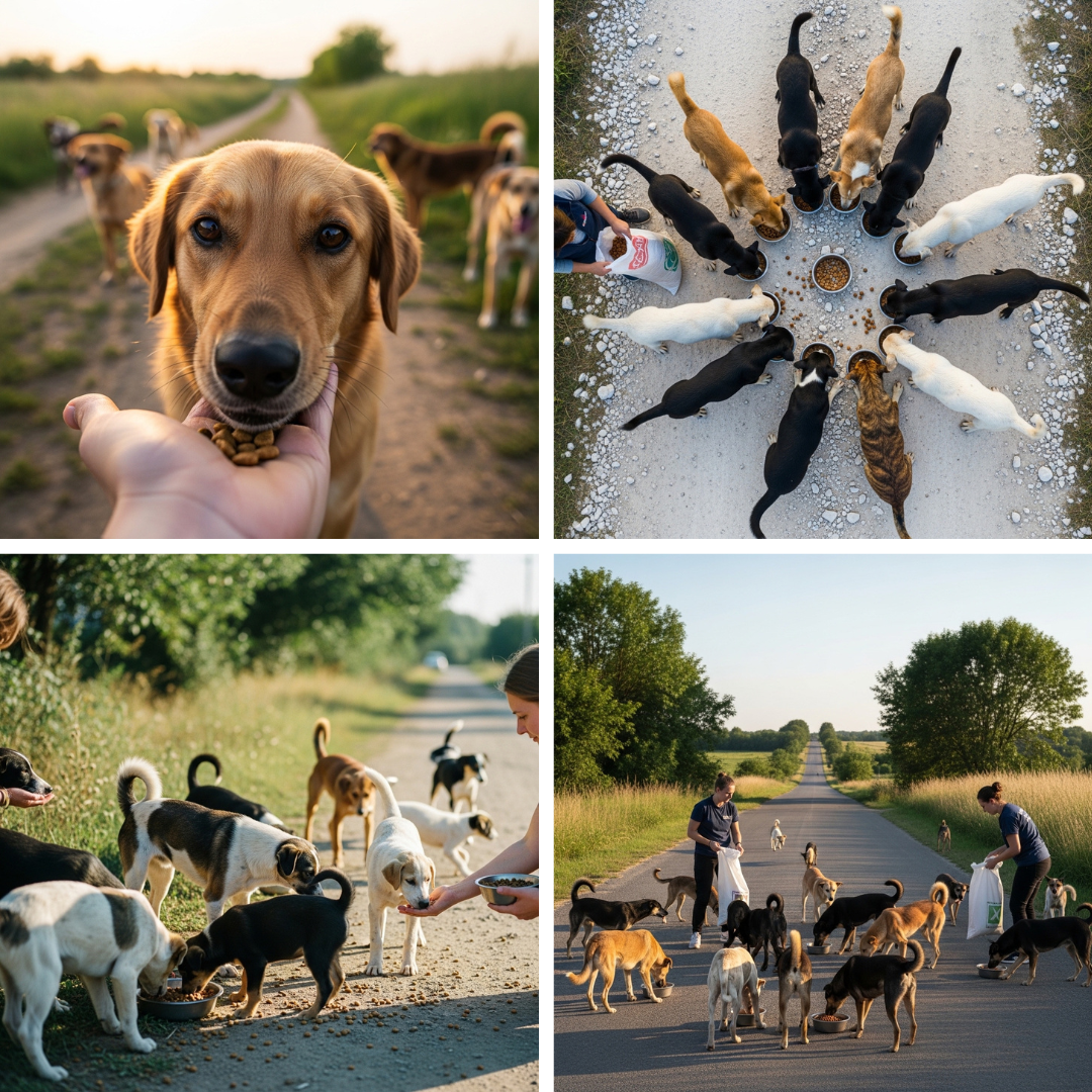 Cada artículo nos ayuda a proporcionar 10 comidas para perros abandonados